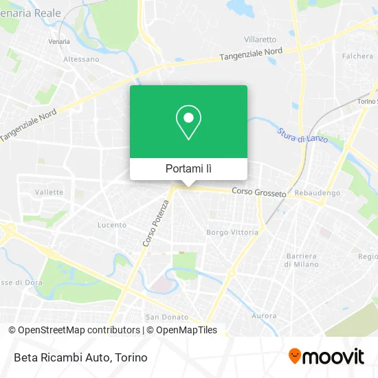 Mappa Beta Ricambi Auto