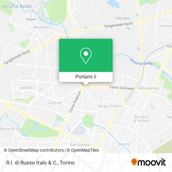 Mappa R.I. di Russo Italo & C.