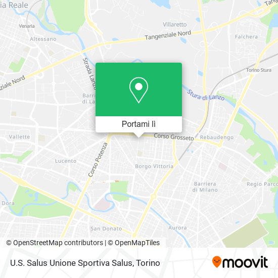 Mappa U.S. Salus Unione Sportiva Salus