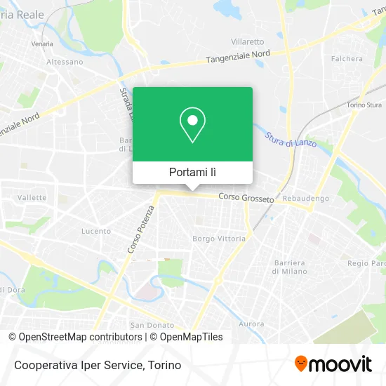 Mappa Cooperativa Iper Service