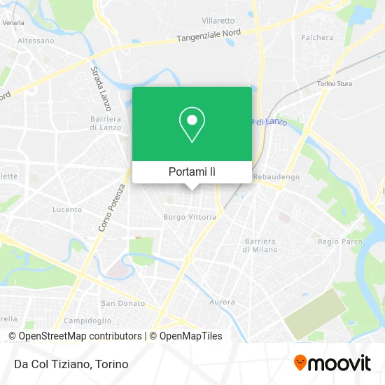 Mappa Da Col Tiziano