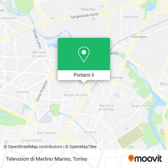 Mappa Television di Merlino Marino