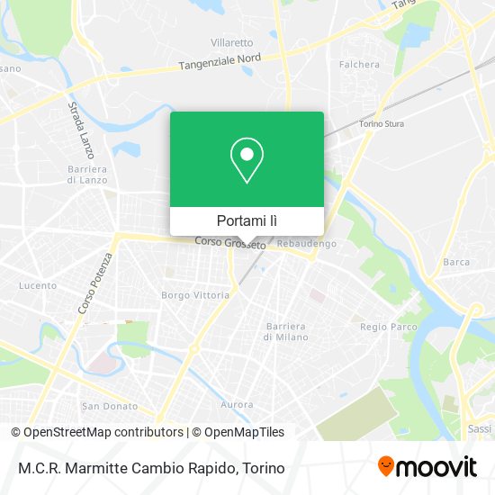 Mappa M.C.R. Marmitte Cambio Rapido