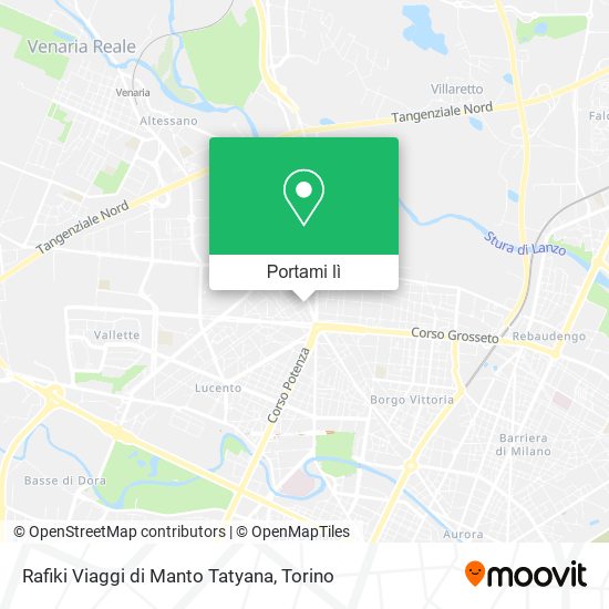Mappa Rafiki Viaggi di Manto Tatyana