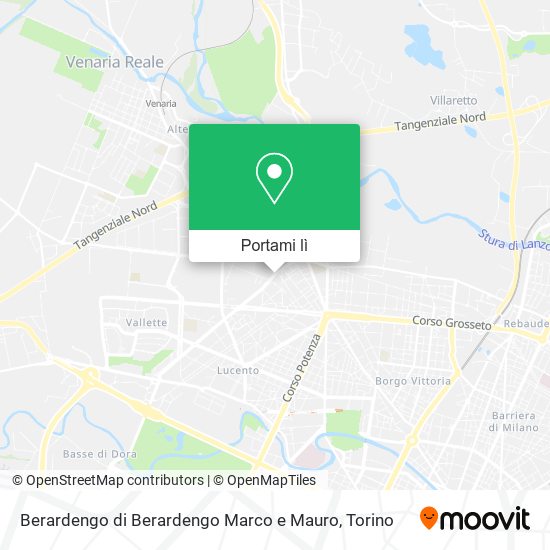Mappa Berardengo di Berardengo Marco e Mauro