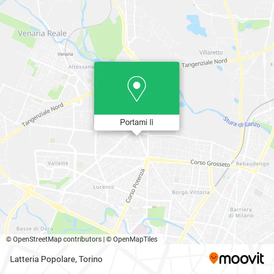 Mappa Latteria Popolare