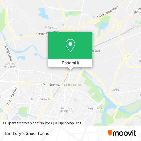 Mappa Bar Lory 2 Snac