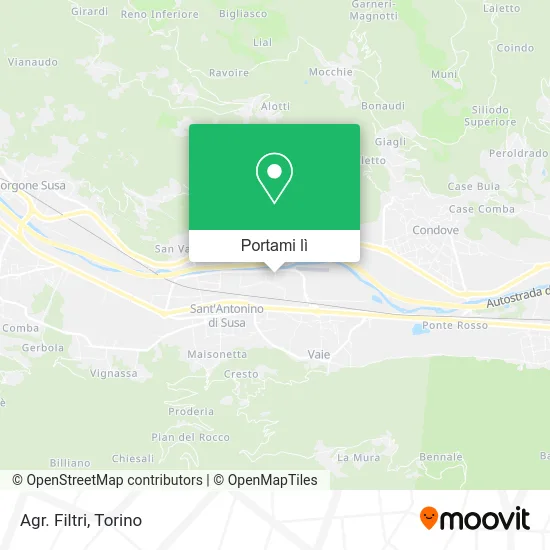 Mappa Agr. Filtri