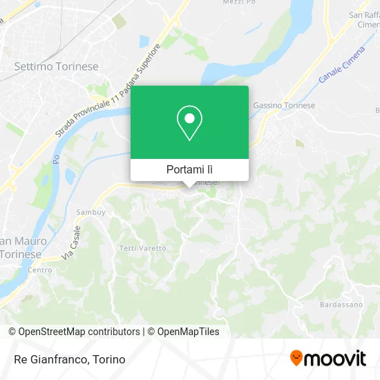 Mappa Re Gianfranco