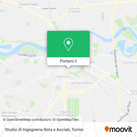 Mappa Studio di Ingegneria Rota e Aociati