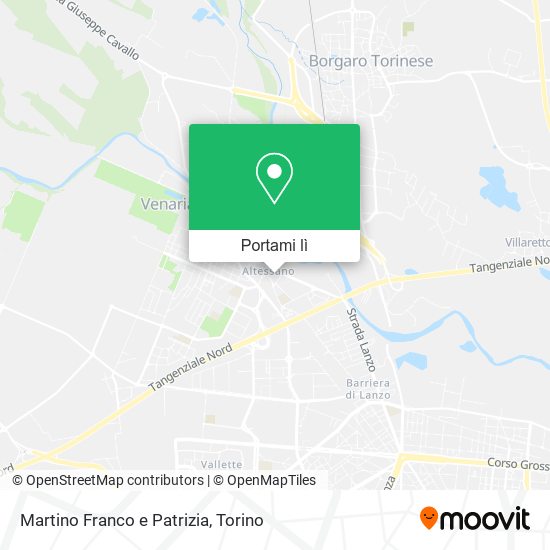 Mappa Martino Franco e Patrizia