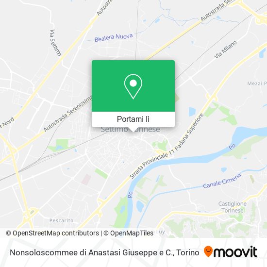 Mappa Nonsoloscommee di Anastasi Giuseppe e C.