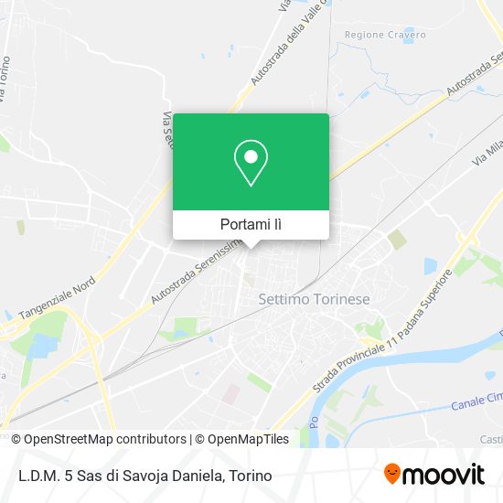 Mappa L.D.M. 5 Sas di Savoja Daniela