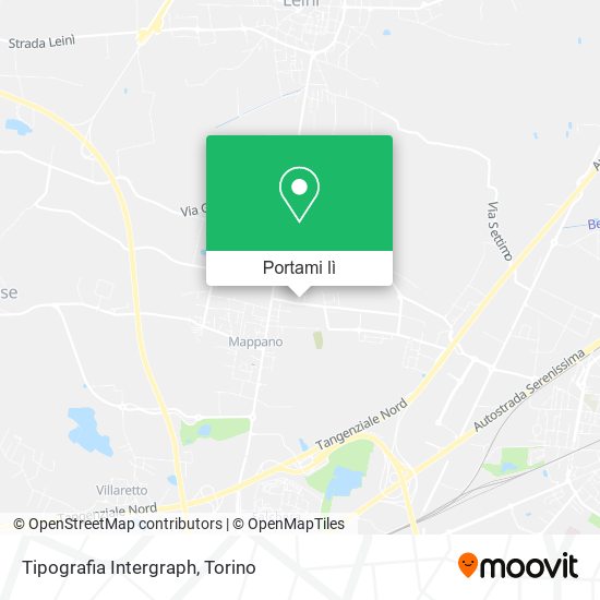 Mappa Tipografia Intergraph