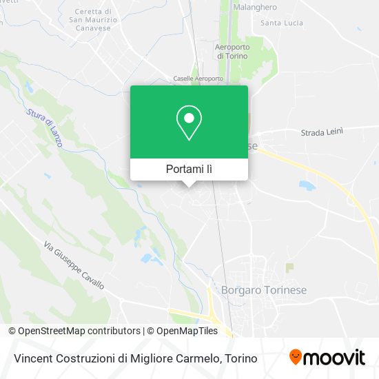 Mappa Vincent Costruzioni di Migliore Carmelo