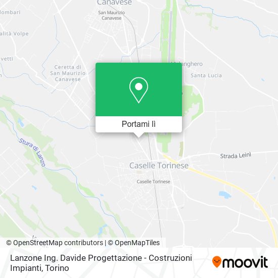 Mappa Lanzone Ing. Davide Progettazione - Costruzioni Impianti