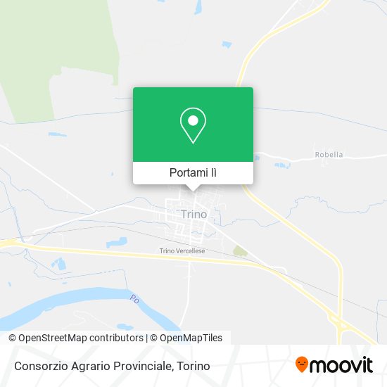 Mappa Consorzio Agrario Provinciale