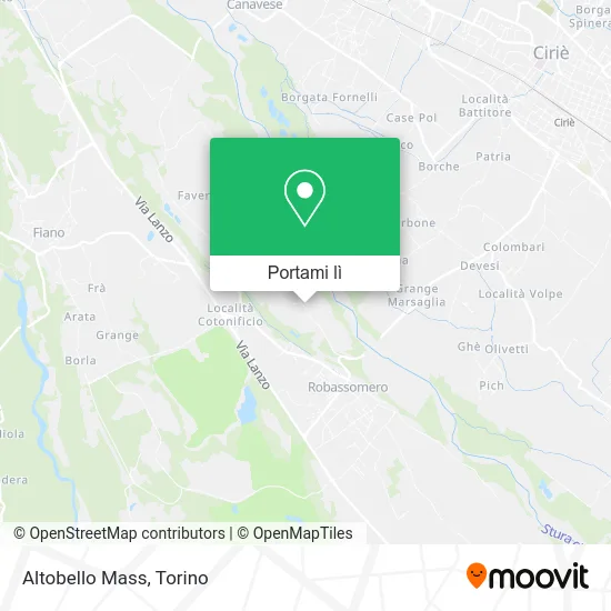 Mappa Altobello Mass