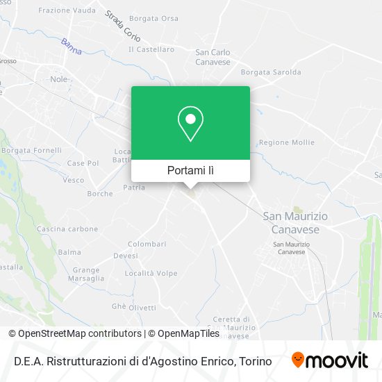 Mappa D.E.A. Ristrutturazioni di d'Agostino Enrico
