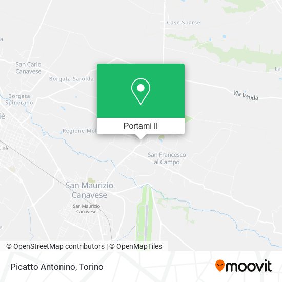 Mappa Picatto Antonino