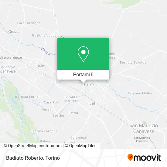 Mappa Badiato Roberto