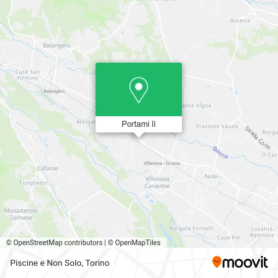 Mappa Piscine e Non Solo