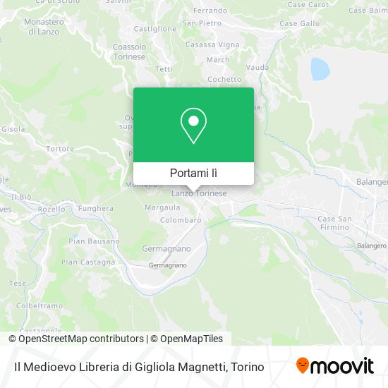 Mappa Il Medioevo Libreria di Gigliola Magnetti