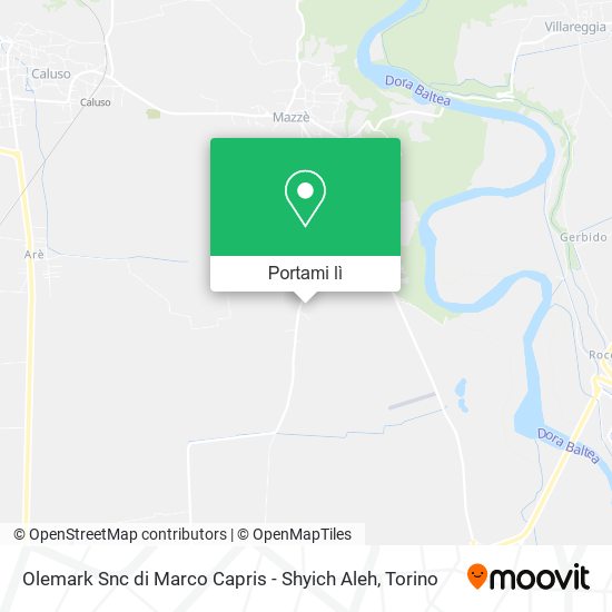 Mappa Olemark Snc di Marco Capris - Shyich Aleh