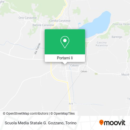 Mappa Scuola Media Statale G. Gozzano