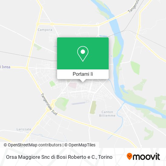 Mappa Orsa Maggiore Snc di Bosi Roberto e C.