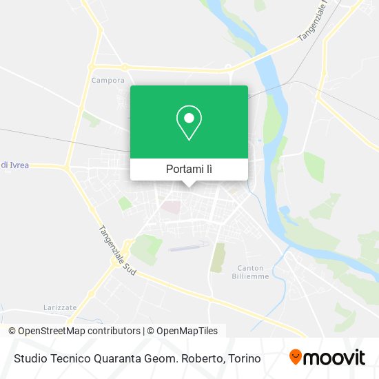Mappa Studio Tecnico Quaranta Geom. Roberto