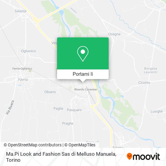 Mappa Ma.Pi Look and Fashion Sas di Melluso Manuela