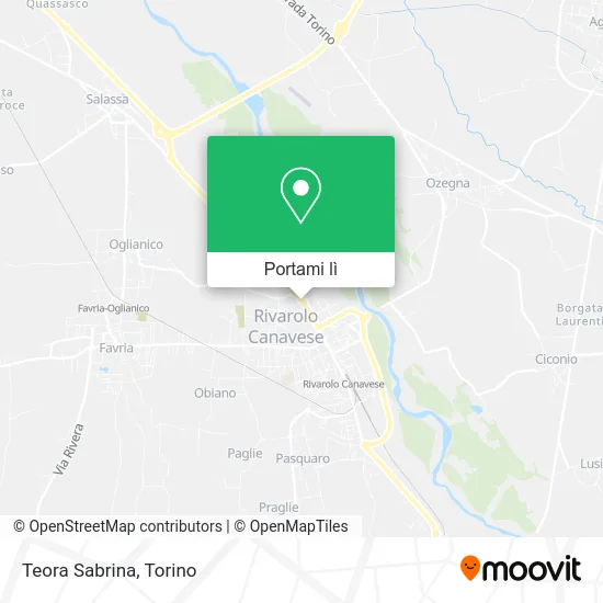 Mappa Teora Sabrina