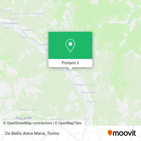 Mappa De Bellis Anna Maria