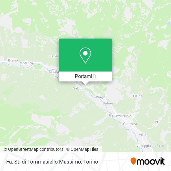 Mappa Fa. St. di Tommasiello Massimo