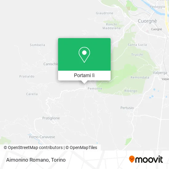 Mappa Aimonino Romano