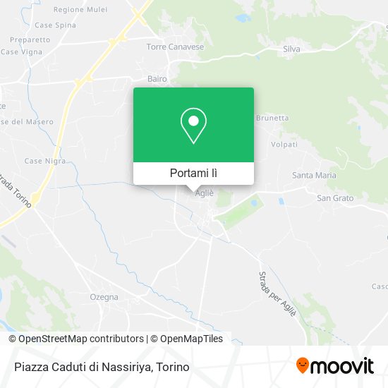 Mappa Piazza Caduti di Nassiriya