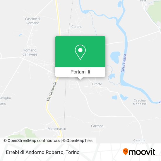 Mappa Errebi di Andorno Roberto