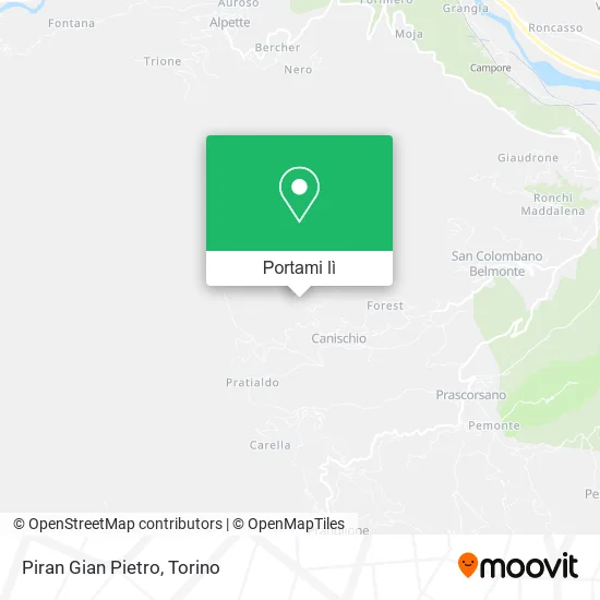 Mappa Piran Gian Pietro