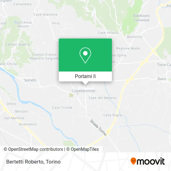 Mappa Bertetti Roberto