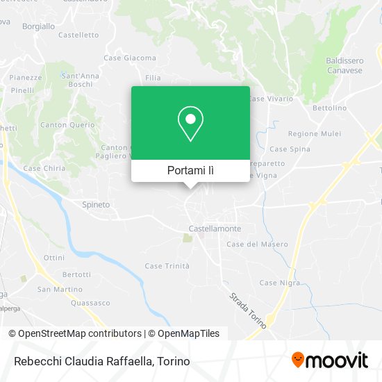 Mappa Rebecchi Claudia Raffaella