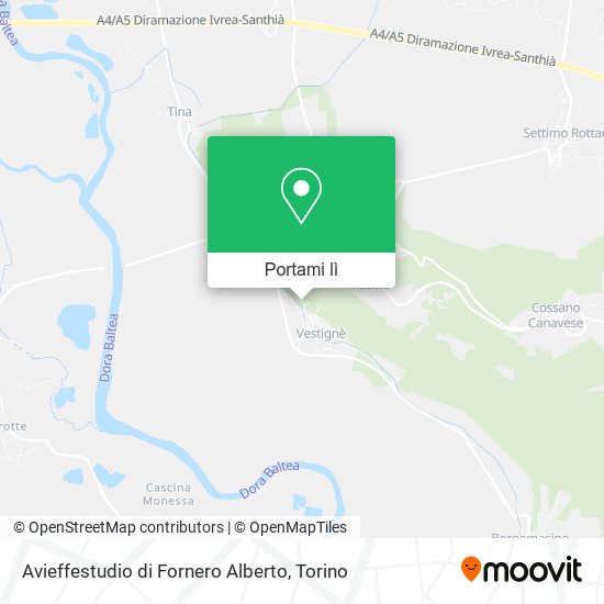 Mappa Avieffestudio di Fornero Alberto