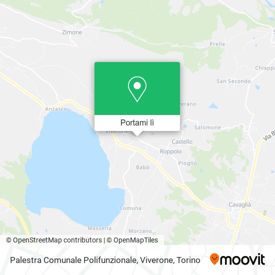 Mappa Palestra Comunale Polifunzionale, Viverone