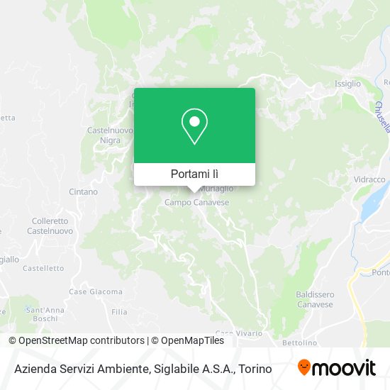 Mappa Azienda Servizi Ambiente, Siglabile A.S.A.
