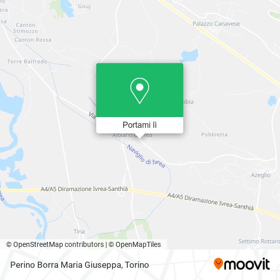 Mappa Perino Borra Maria Giuseppa