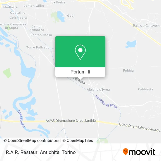 Mappa R.A.R. Restauri Antichità