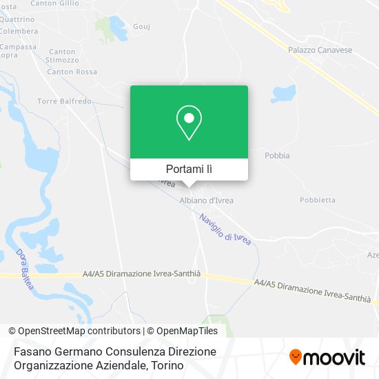 Mappa Fasano Germano Consulenza Direzione Organizzazione Aziendale