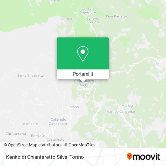 Mappa Kenko di Chiantaretto Silva