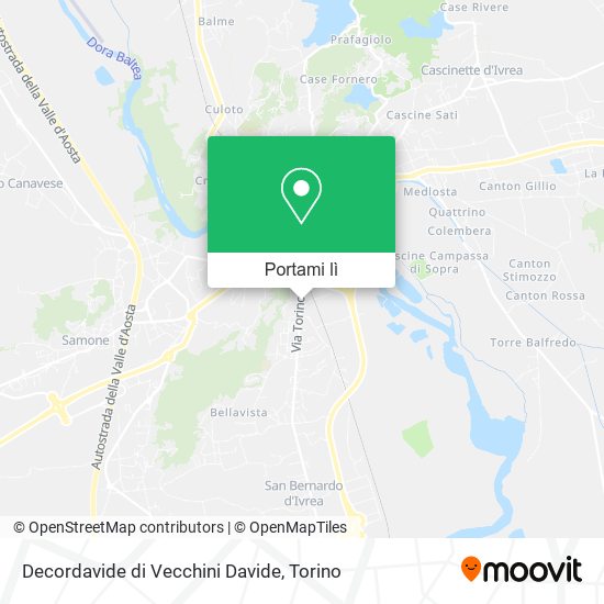 Mappa Decordavide di Vecchini Davide