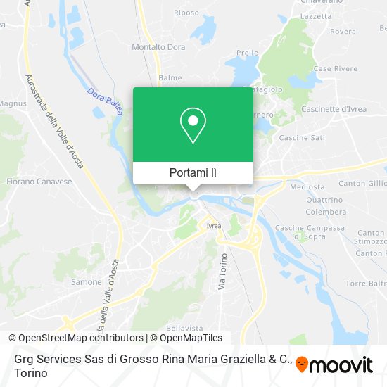 Mappa Grg Services Sas di Grosso Rina Maria Graziella & C.